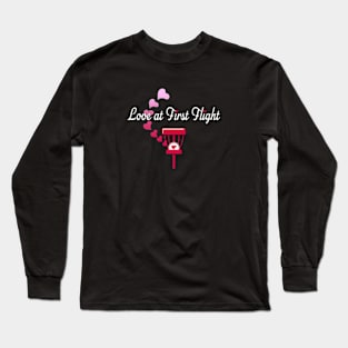 Disc Golf - Love at First Flight Long Sleeve T-Shirt